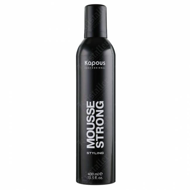 Мусс для укладки волос сильной фиксации «Mousse Strong» Мусс для укладки волос сильной фиксации «Mousse Strong»