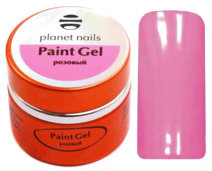 Гель-краска Planet Nails, Paint gel, Pink, 5g Гель-краска Planet Nails, Paint gel, Pink, 5g
