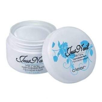 Гель однофазный Jess nail, Clear, 15ml