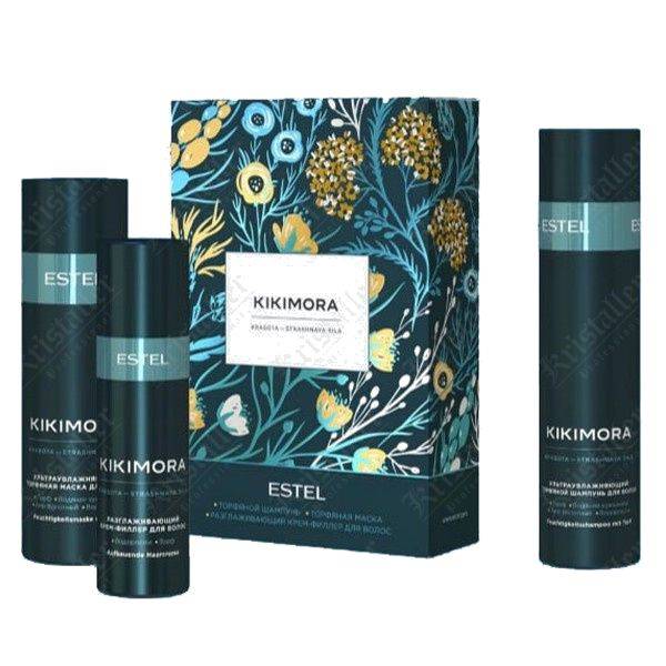 Набор Kikimora (Шампунь, маска, разглаживающий филлер)