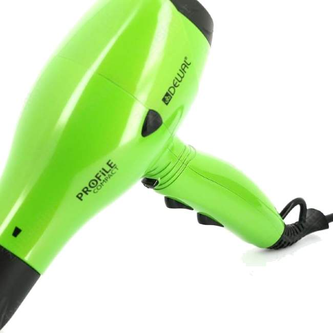 Профессиональный фен 2000 Вт Profile Compact DEWAL 03-119 Green Профессиональный фен 2000 Вт Profile Compact DEWAL 03-119 Green