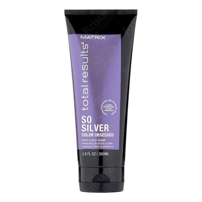 Маска для волос нейтрализующая желтизну Total Results So Silver Маска для волос нейтрализующая желтизну Total Results So Silver