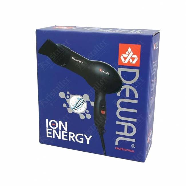 Профессиональный фен 2000 Вт ION Energy DEWAL 03-8800 Black Профессиональный фен 2000 Вт ION Energy DEWAL 03-8800 Black
