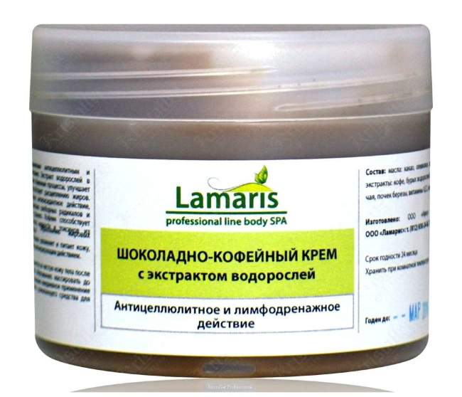 Шоколадно-кофейный крем с экстрактом водорослей Шоколадно-кофейный крем с экстрактом водорослей