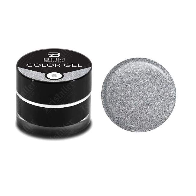 Гель-краска BHM Color gel # 6, 5ml