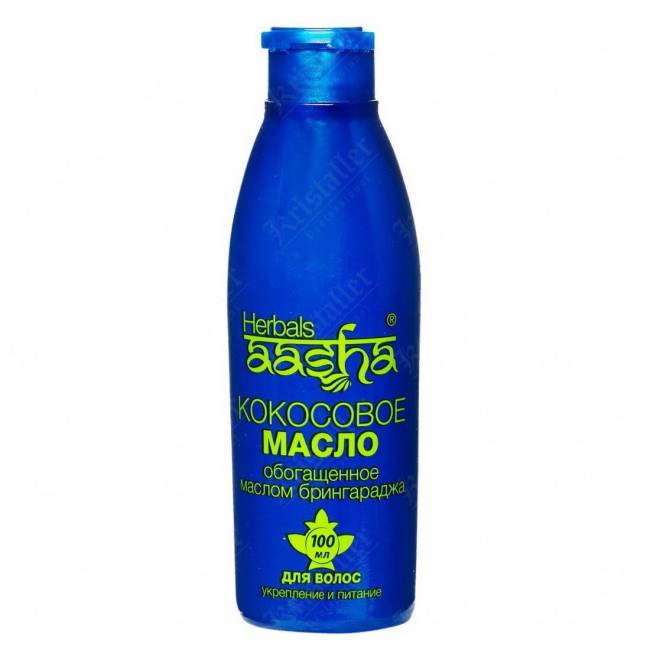 Масло для волос кокосовое с брингараджем, Aasha Herbals Масло для волос кокосовое с брингараджем, Aasha Herbals