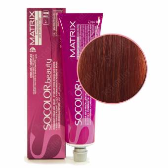 Крем-краска для волос Matrix SOCOLOR beauty 6RC+ Крем-краска для волос Matrix SOCOLOR beauty 6RC+