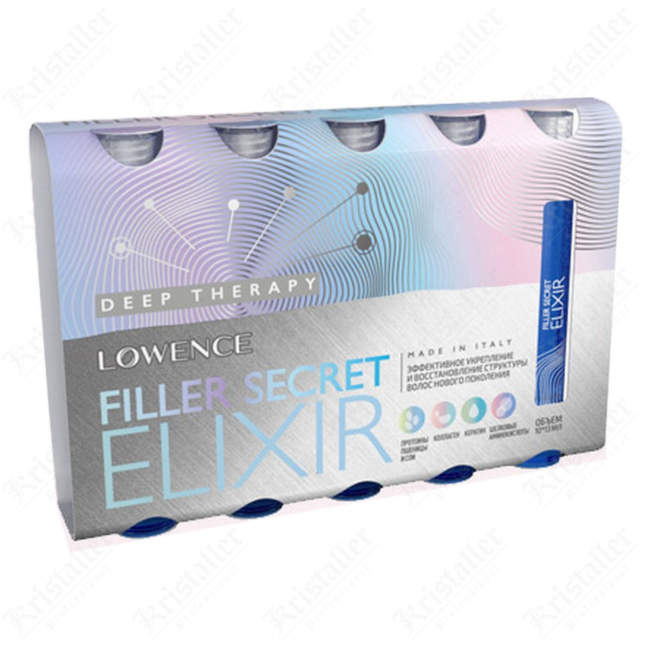 Филлер для сухих и поврежденных волос Lowence, Filler Secret Elixir Филлер для сухих и поврежденных волос Lowence, Filler Secret Elixir
